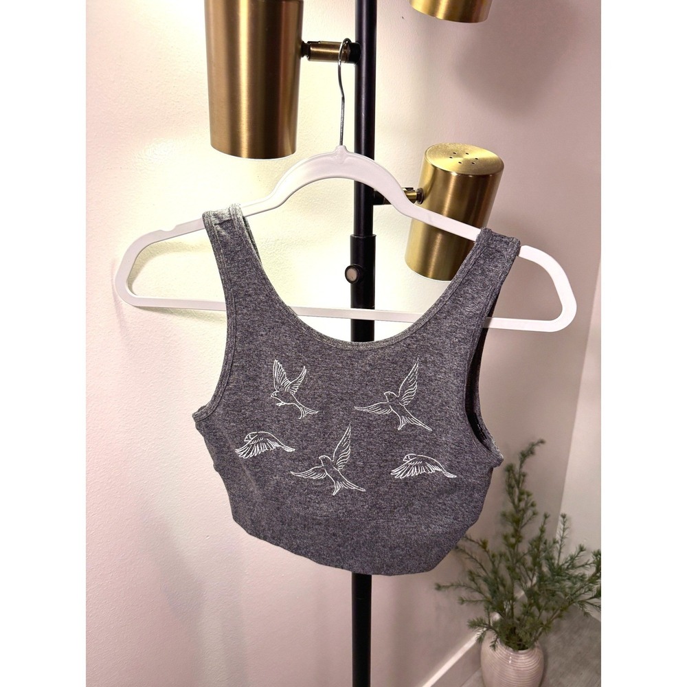 Daily‎ Practice Anthropologie tank sm gray yoga athleisure comfort